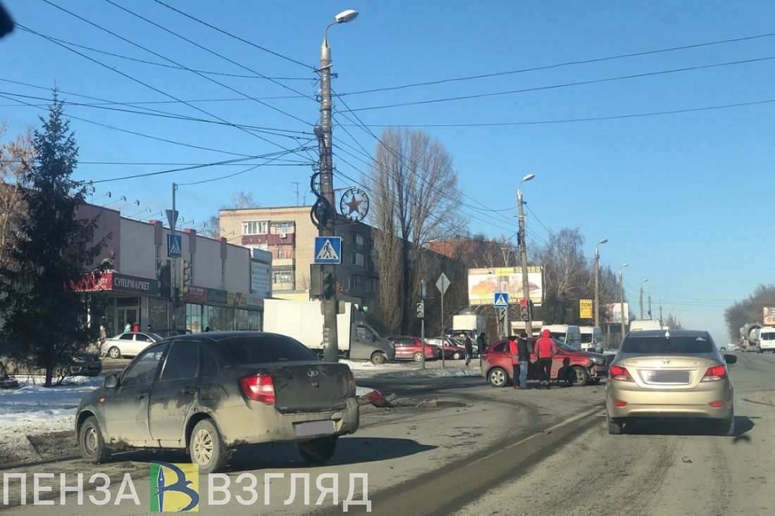 Последствия аварии на Севере в Пензе попали на видео
