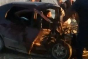 Водитель еще в машине. Появилось новое видео с места смертельной аварии под Пензой