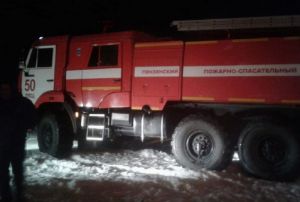 В Богословке загорелся дом на площади 300 квадратных метров