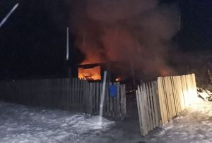В Пензенской области женщина вышла из горящего дома и умерла