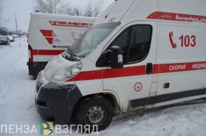 На дороге в центре Пензы человеку понадобилась «скорая помощь»