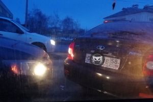 ДТП с двумя машинами стало причиной пробки в Терновке