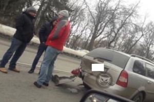 В ДТП на улице Красной в Пензе иномарка понесла потери