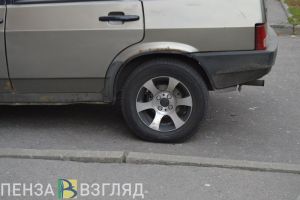 В Пензе водитель врезался в иномарку и уехал с места ДТП