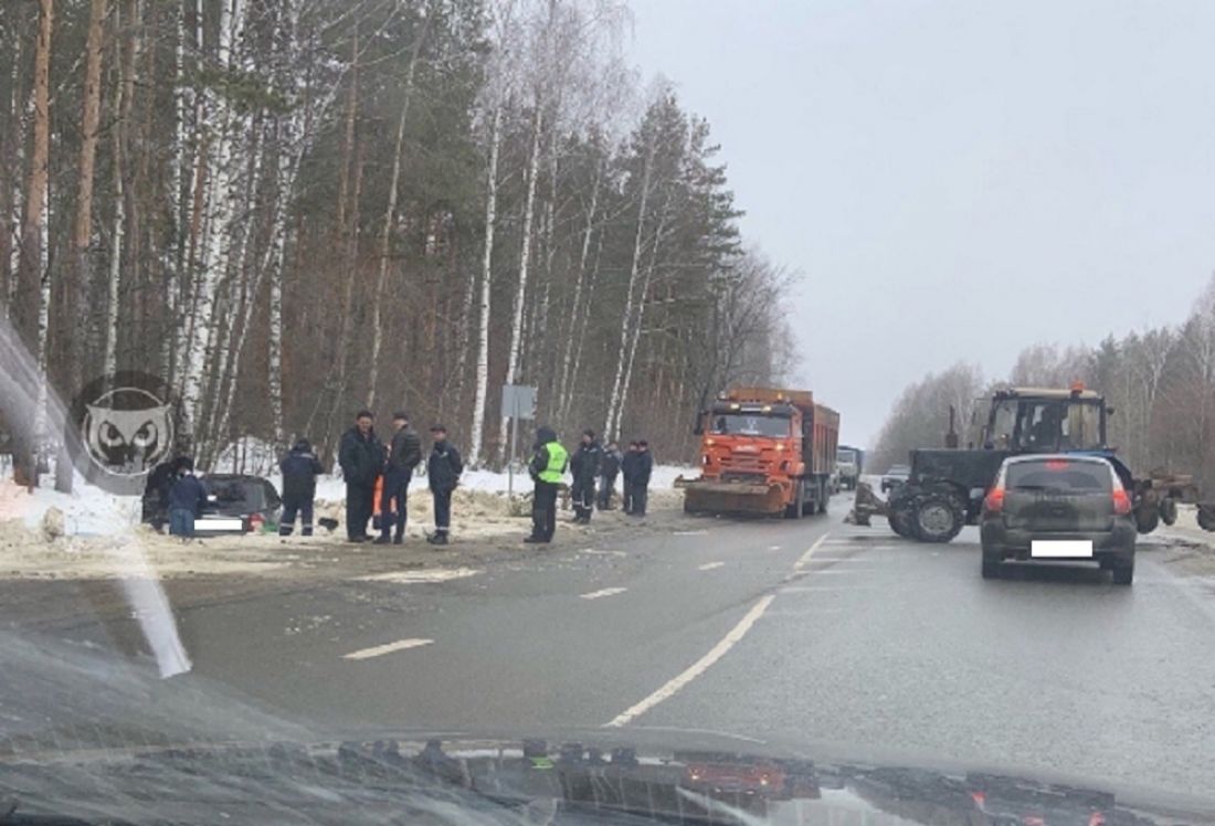 «Лежит труп». Появилось фото с места смертельного ДТП под Пензой
