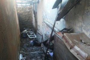 Появились фото с места пожара, во время которого были эвакуированы 26 человек
