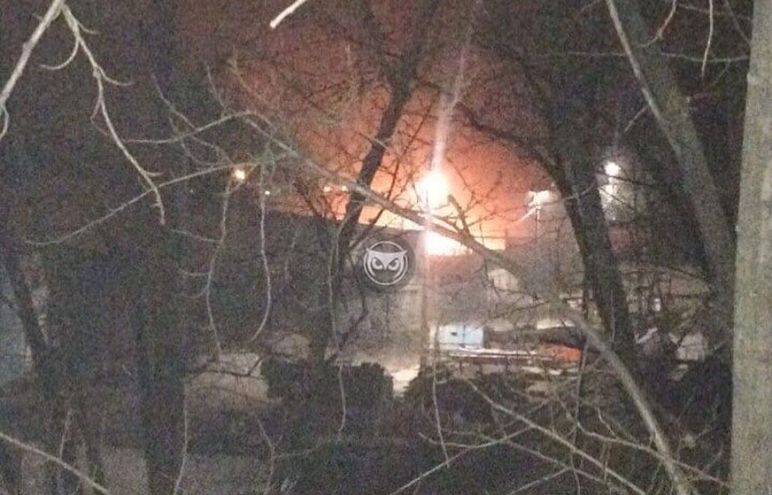 В пензенском районе КПД ночью случился пожар
