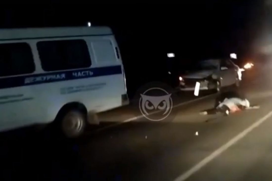 В сети появились шокирующие кадры смертельной аварии под Пензой