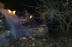 Пензенское МЧС сообщило о пострадавших при пожаре в щитовом доме