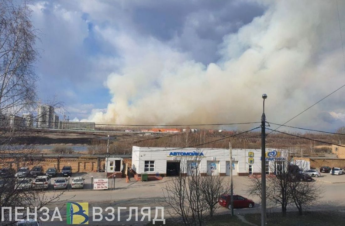 Названы предпосылки большого пожара в пензенском микрорайоне «Заря»