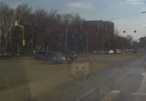 Опубликовано видео жесткой аварии в пензенской Терновке