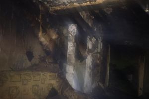 Появились фото и видео с места пожара, в котором погиб молодой житель Пензенской области