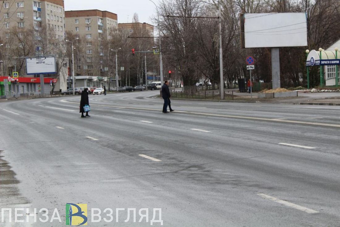 Индекс самоизоляции» показывает, что в Пензе «на улице есть люди»