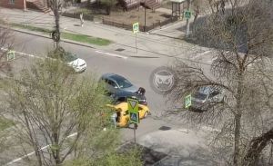 На перекрестке в Пензе произошла «тройная» авария