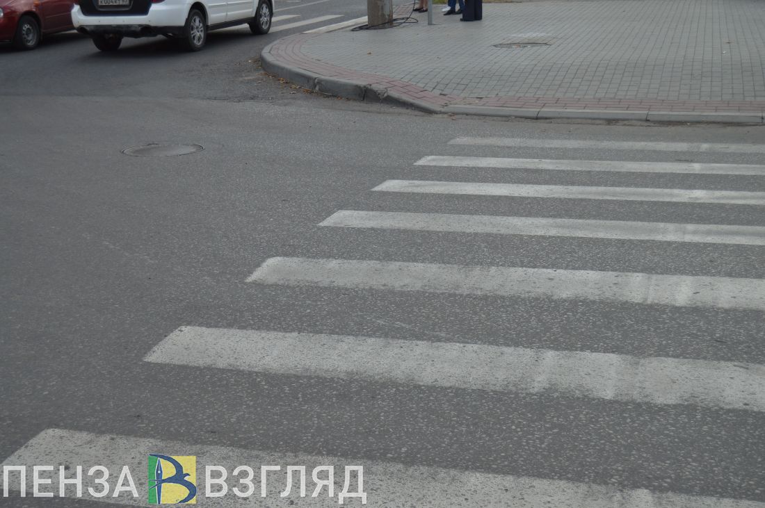 В Пензе молодой водитель сбил пожилую женщину