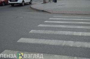 В Пензе молодой водитель сбил пожилую женщину
