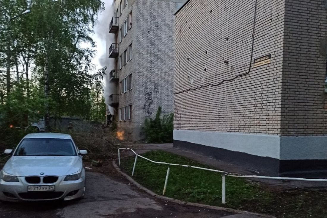 В Пензе из горящего дома пожарные спасли двух маленьких девочек
