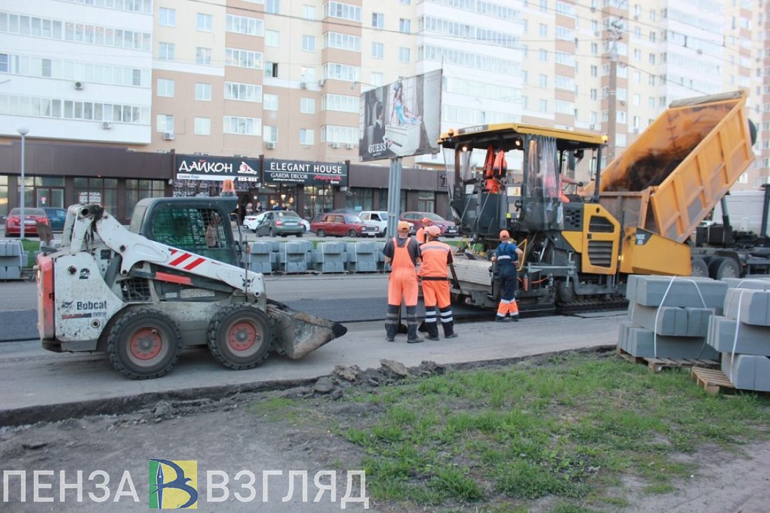 В Пензе более 10 отремонтированных дорог готовят к приемке