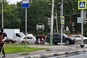 Из-за аварии с «Яндекс Такси» в центре Пензы образовалась пробка