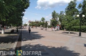 В Пензе на улице Московской мужчина употребил наркотическое средство
