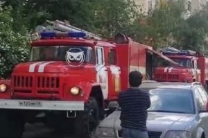 Появились фото с места пожара в пензенском микрорайоне ГПЗ-24