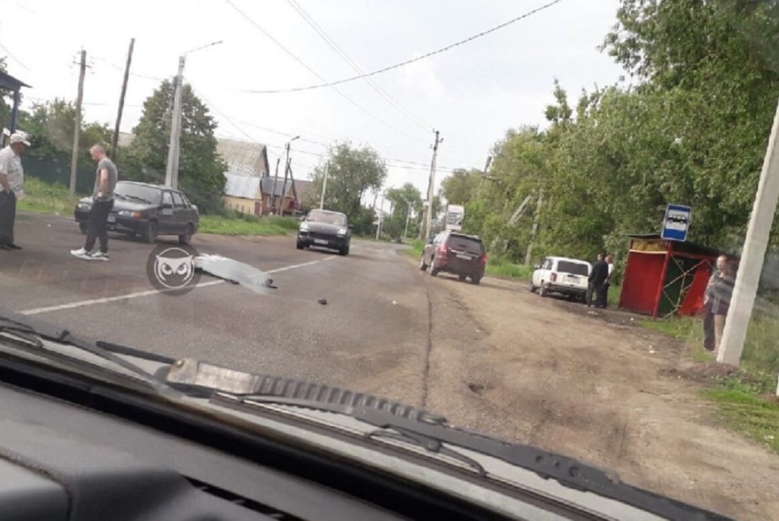 Лежит на дороге. В селе под Пензой сбили пешехода