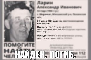 Пропавший в Пензенской области инвалид найден погибшим