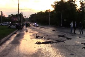 Появилось видео с места смертельного ДТП в Саранске с участием принадлежащего пензенцу авто