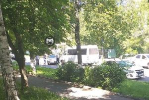 В центре Пензы столкнулись микроавтобус и легковой автомобиль