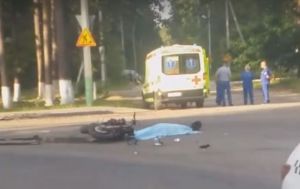 Вечером в пензенском Засурье насмерть разбился мотоциклист