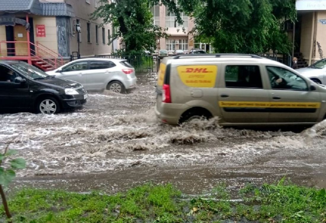 Дождь в пензе сегодня карта