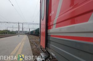 В Пензенской области машинист остановил поезд из-за ребенка на путях