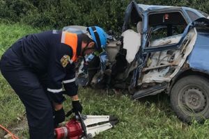 После ДТП под Пензой спасатели деблокировали тело погибшего водителя