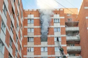 Появились фото с места смертельного пожара в пензенской многоэтажке