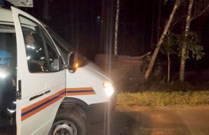 На дороге под Пензой произошла авария с опрокидыванием машины