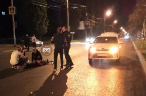Ночью в пензенском районе Арбеково автомобиль сбил девушку