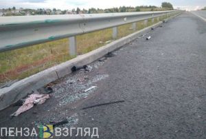 Появились кадры с места смертельного ДТП на выезде из Пензы