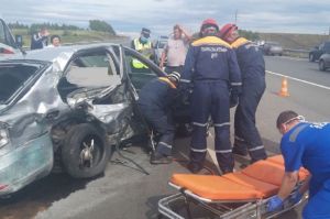 На выезде из Пензы в страшной аварии погиб мужчина