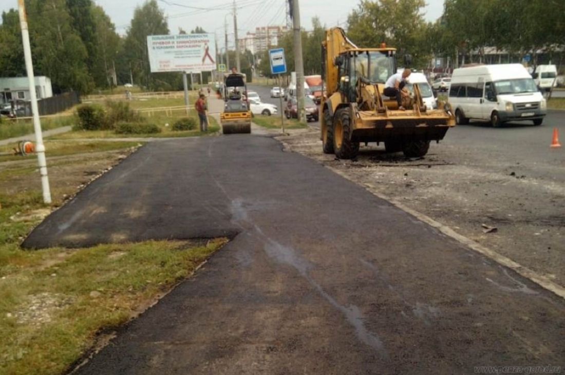 В Пензе отремонтировали дорожное покрытие на 22 улицах