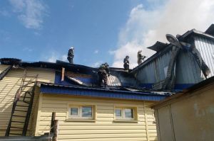 Появились подробности большого пожара на улице Энгельса в Пензе