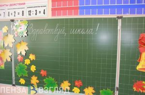 В Пензе в школы пошли более 55 тысяч учеников