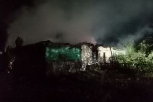 Ночью в Пензенской области произошел страшный пожар с пострадавшими