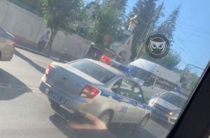В центре Пензы из-за аварии возникла огромная пробка