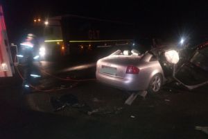 В результате аварии в Пензенской области водителя зажало в машине