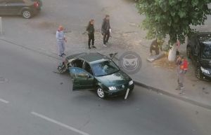 На Западной поляне в Пензе произошла жесткая авария с пострадавшим