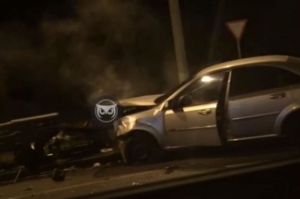 Опубликовано видео с места страшной аварии при въезде в Пензу