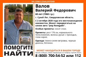 Пензенцы могут помочь в поисках пропавшего 60-летнего мужчины