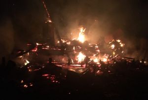 В Камешкирском районе в сгоревшем доме нашли тело мужчины