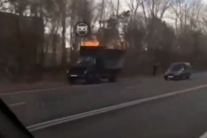 В Пензе на трассе М-5 «Урал» водитель спас свой автомобиль