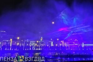 Фонтан Пензы с высоты птичьего полета. Часть 1. Октябрь 2020